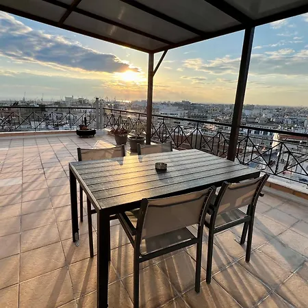 180° Rooftop View דירה *