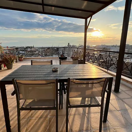 דירה 180° Rooftop View סלוניקי